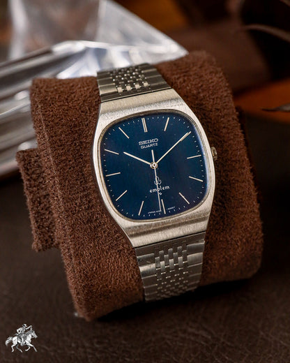 Seiko - Emblem Deep Midnight Blue Tonneau Cushion - 4120-5000
