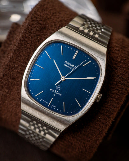 Seiko - Emblem Deep Midnight Blue Tonneau Cushion - 4120-5000