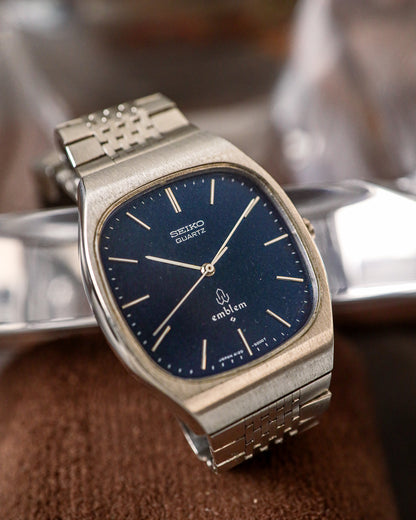 Seiko - Emblem Deep Midnight Blue Tonneau Cushion - 4120-5000