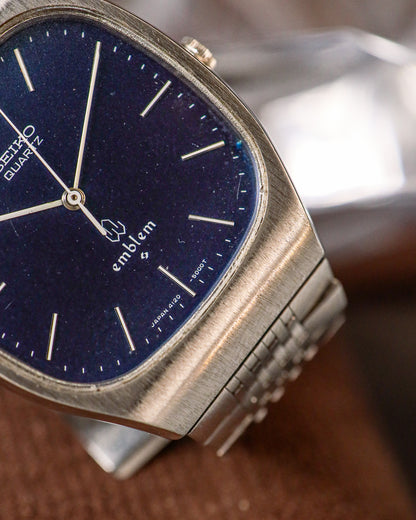 Seiko - Emblem Deep Midnight Blue Tonneau Cushion - 4120-5000