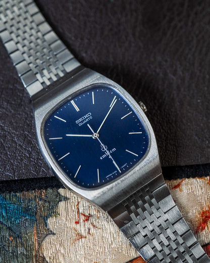 Seiko - Emblem Deep Midnight Blue Tonneau Cushion - 4120-5000