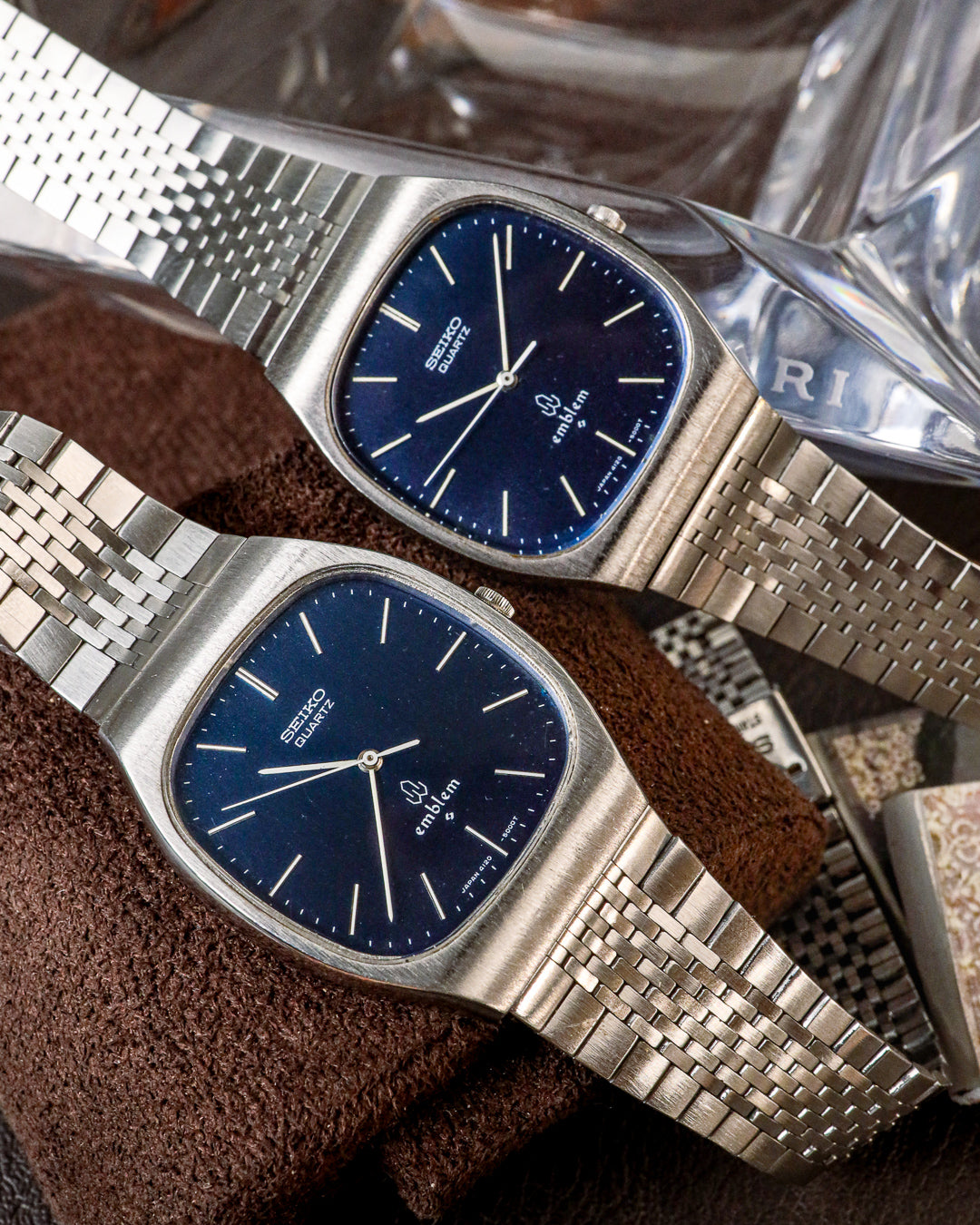Seiko - Emblem Deep Midnight Blue Tonneau Cushion - 4120-5000