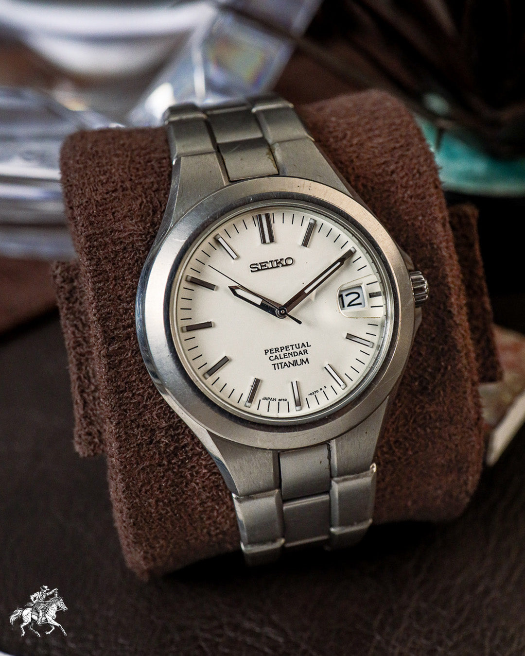 Seiko - Perpetual Calendar Full Titanium High Accuracy - 8F32-0220
