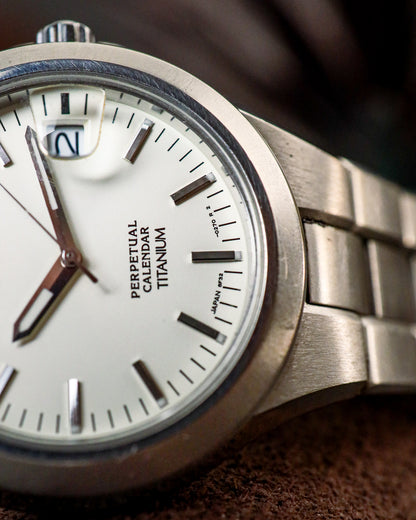 Seiko - Perpetual Calendar Full Titanium High Accuracy - 8F32-0220