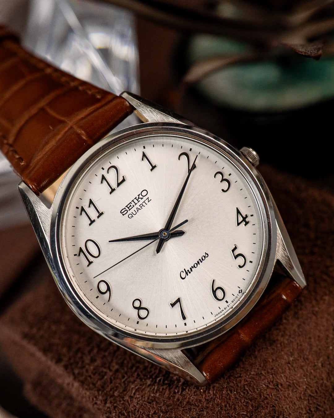Seiko - Chronos Breguet Arabic Minimalist Dress Watch - 8121-8000