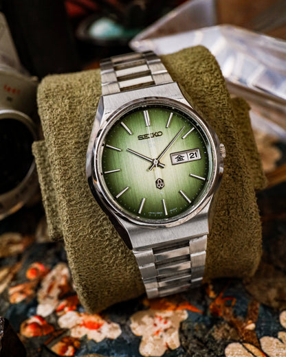 Seiko - Quartz QR Olive Sunburst - 3863-8020