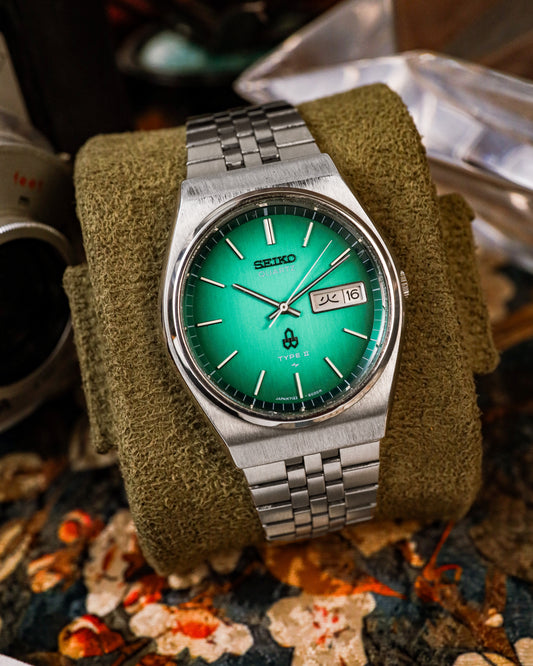 Seiko - Type II Quartz Emerald - 7123-8020R