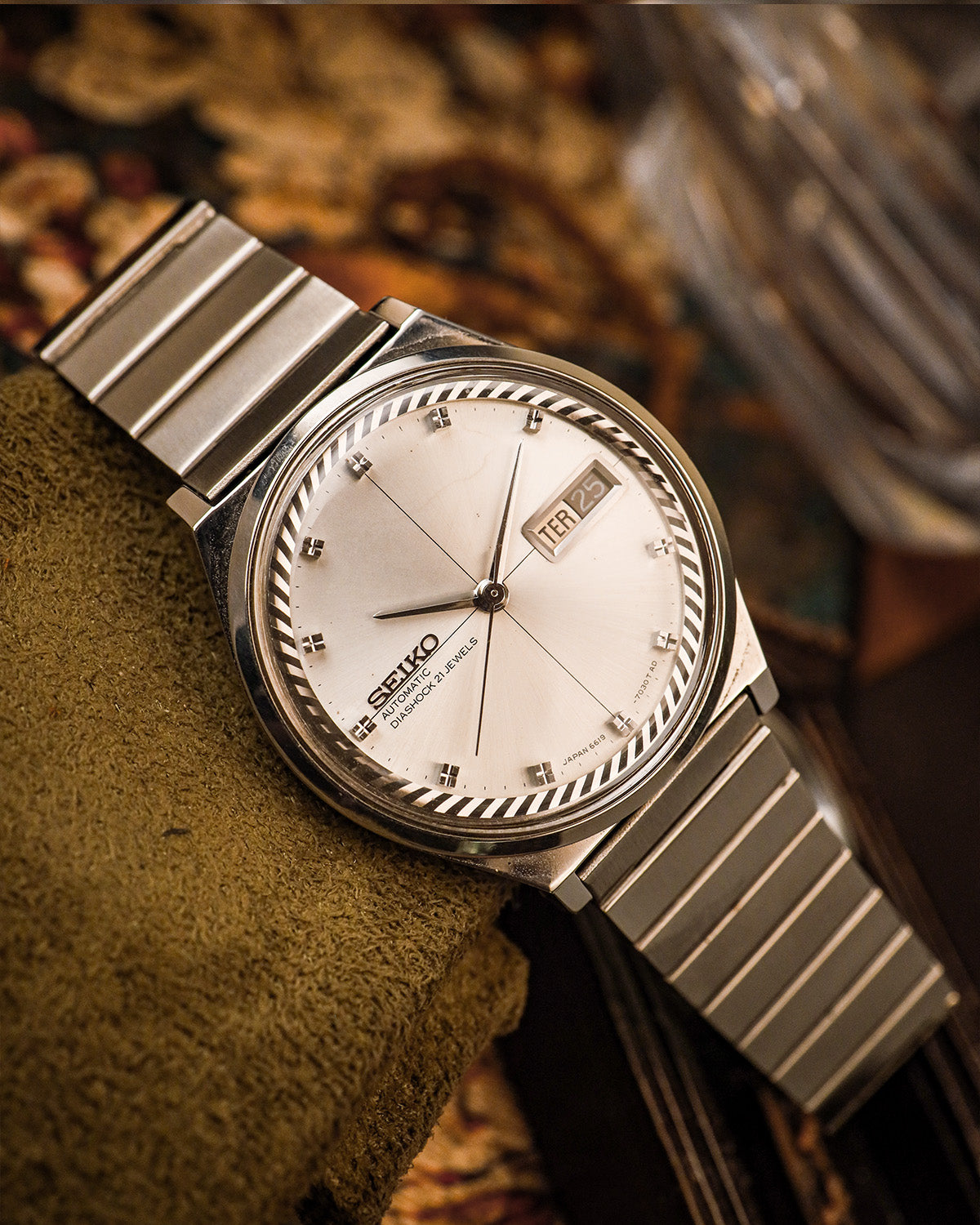 Seiko - Sportsmatic 5 Diashock - 6619-7040
