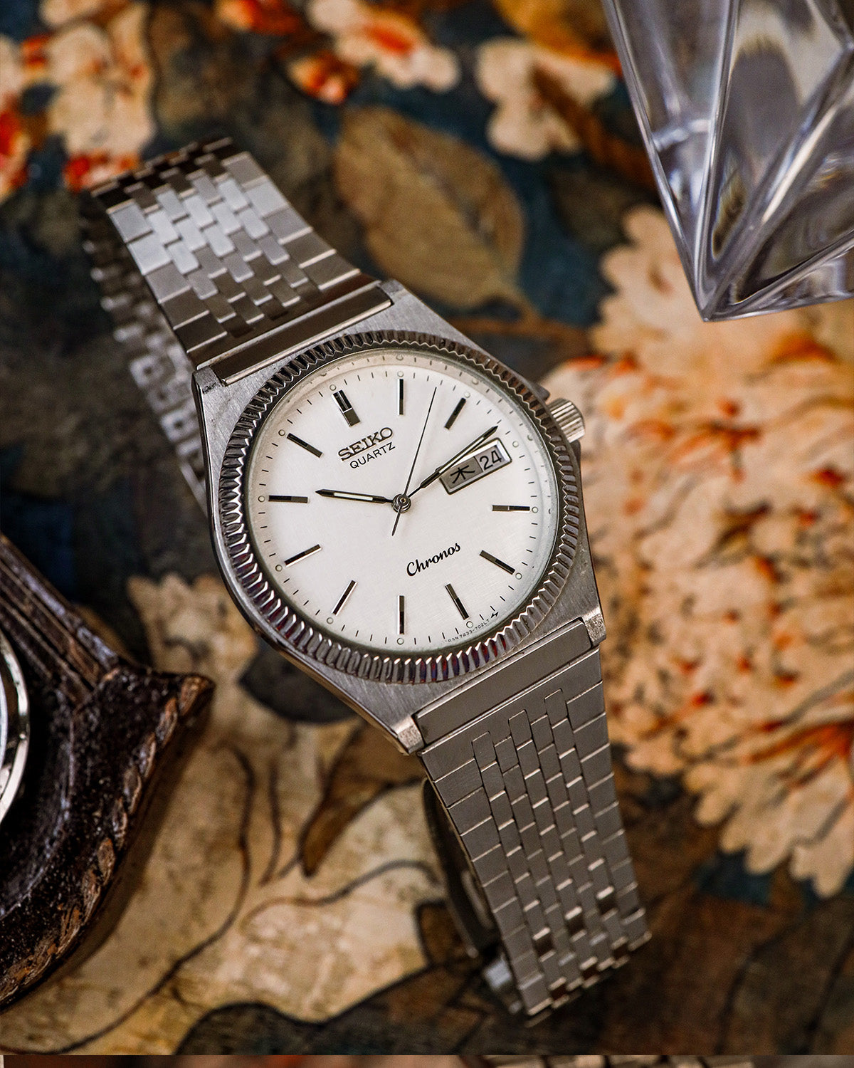Seiko - Chronos Fluted Bezel - 7433-7010