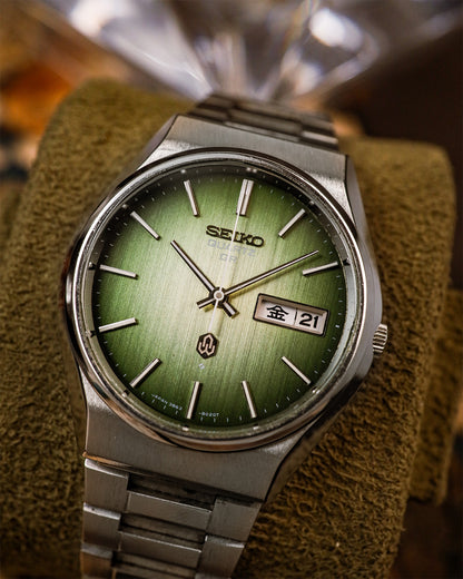 Seiko - Quartz QR Olive Sunburst - 3863-8020