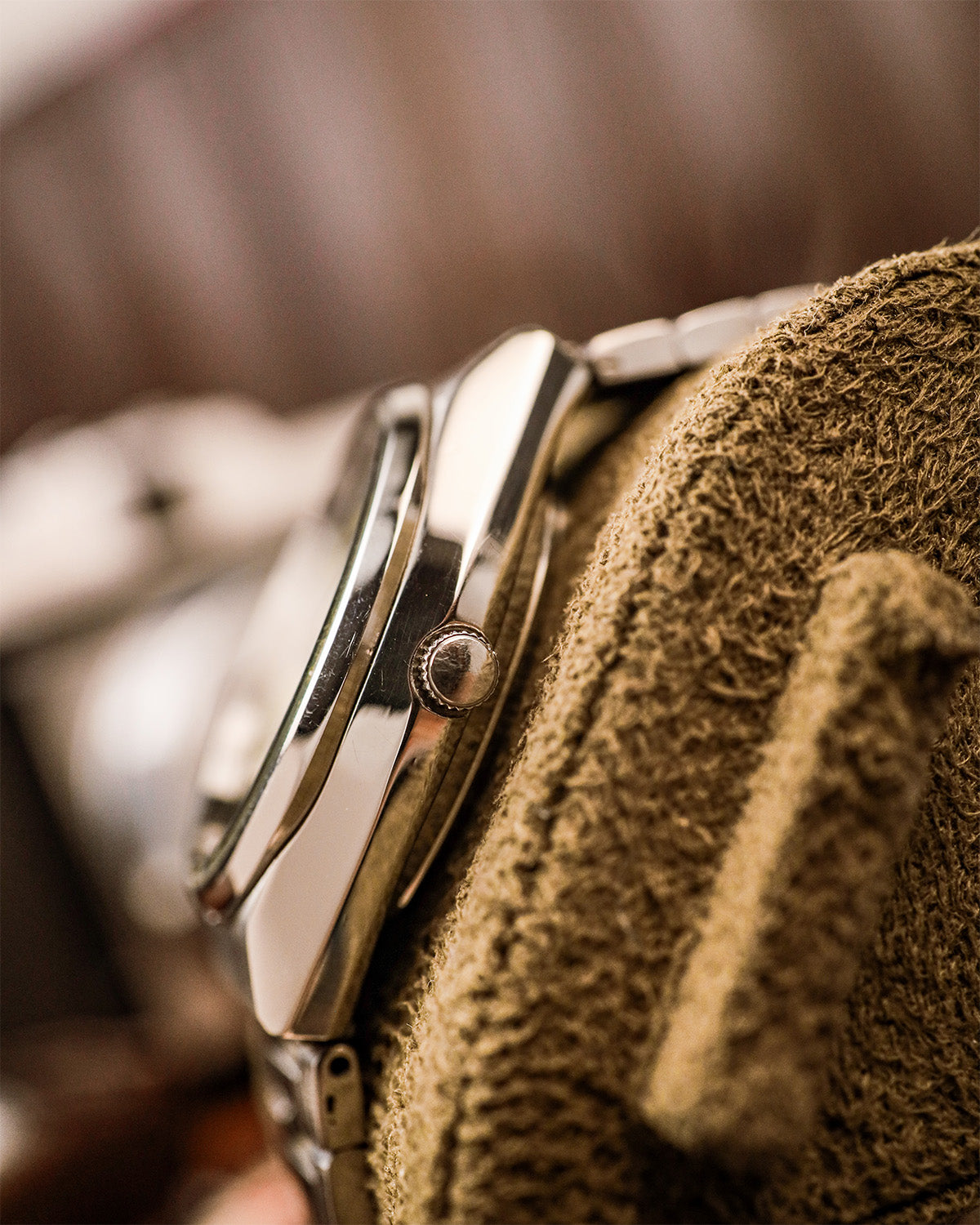Seiko - Quartz QR Olive Sunburst - 3863-8020
