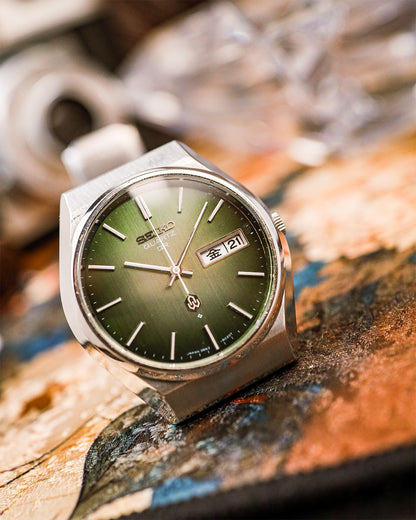 Seiko - Quartz QR Olive Sunburst - 3863-8020