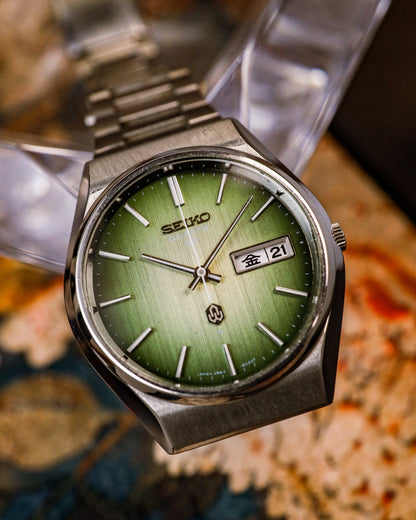 Seiko - Quartz QR Olive Sunburst - 3863-8020