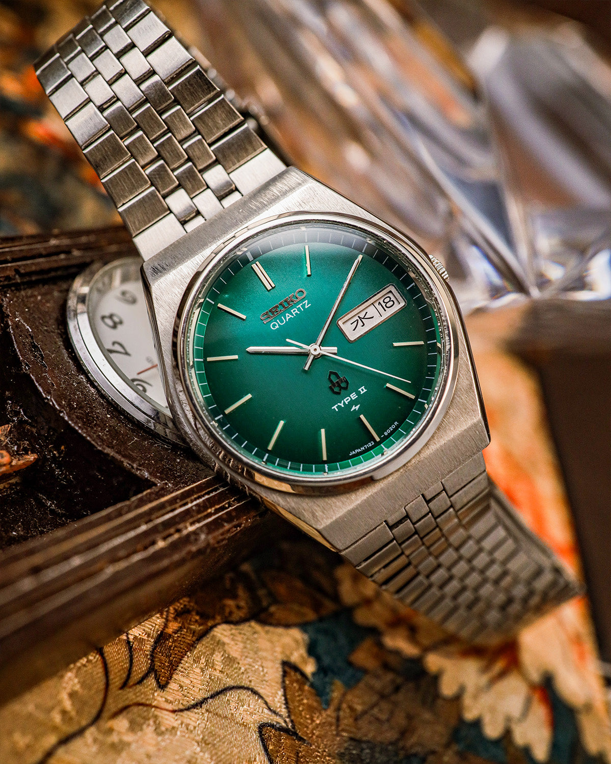 Seiko - Type II Quartz Emerald - 7123-8020R