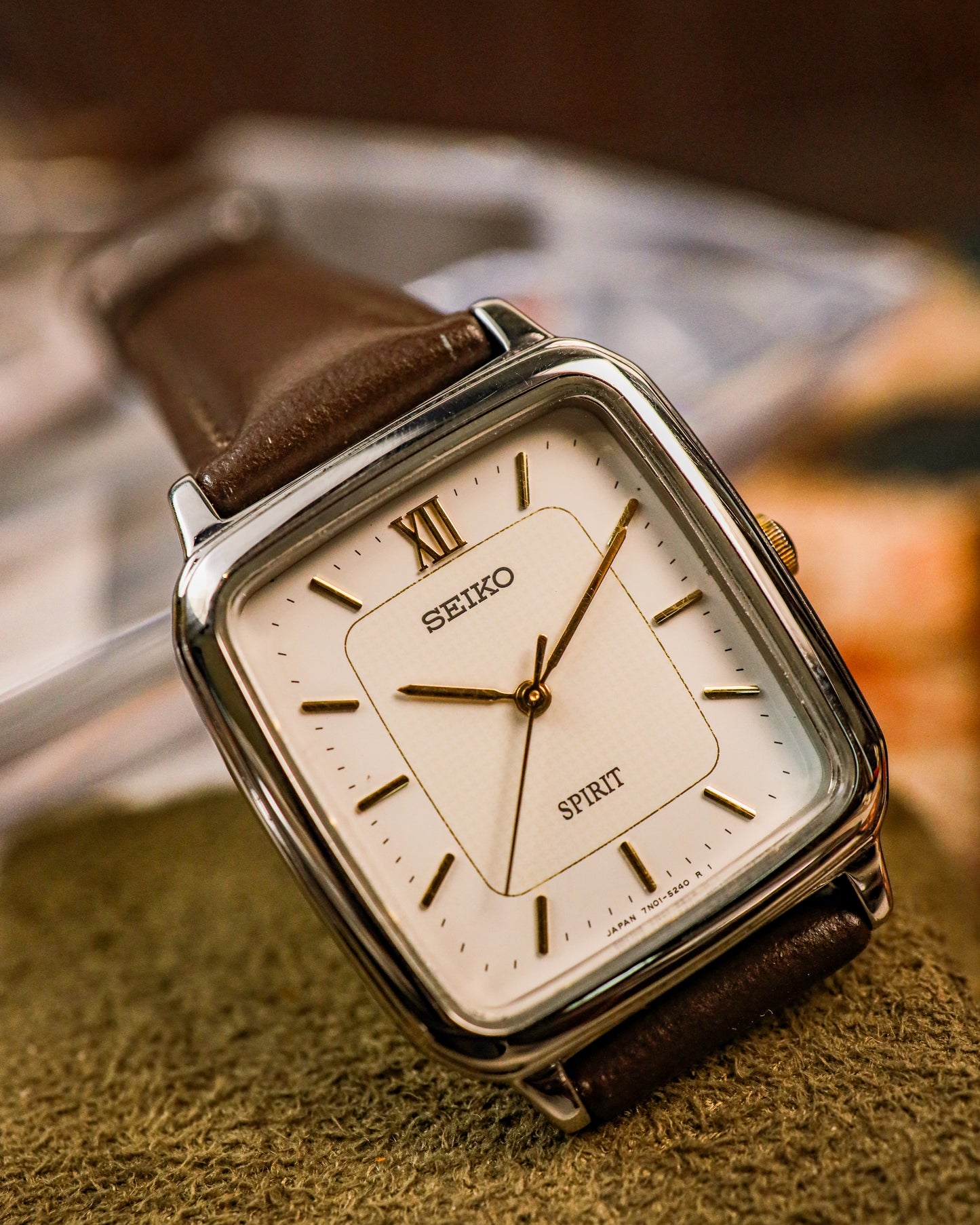 Seiko - Spirit Quartz Tank - 7N01-5240