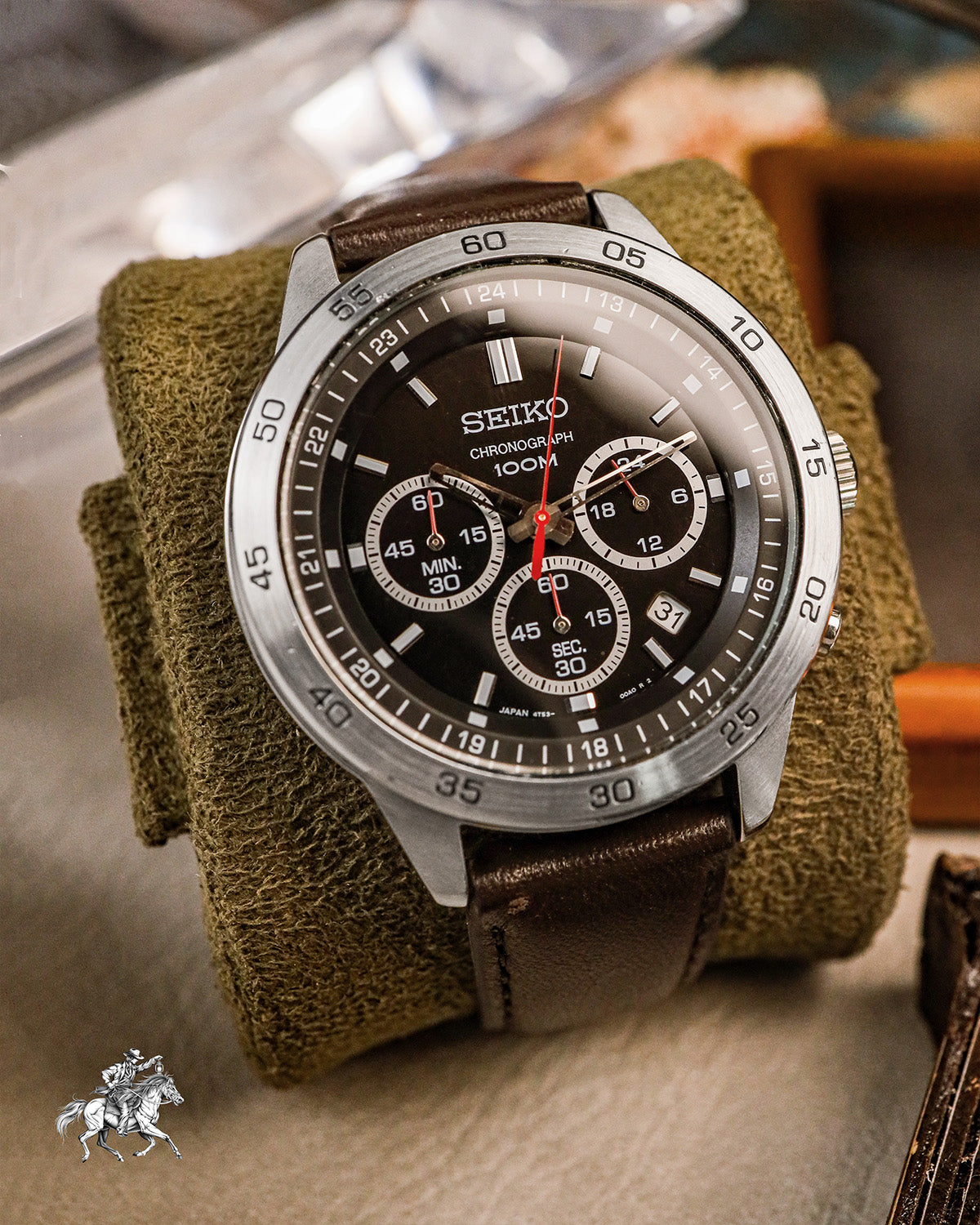 Seiko - Chronograph 100M Sports - 4T53-00A0
