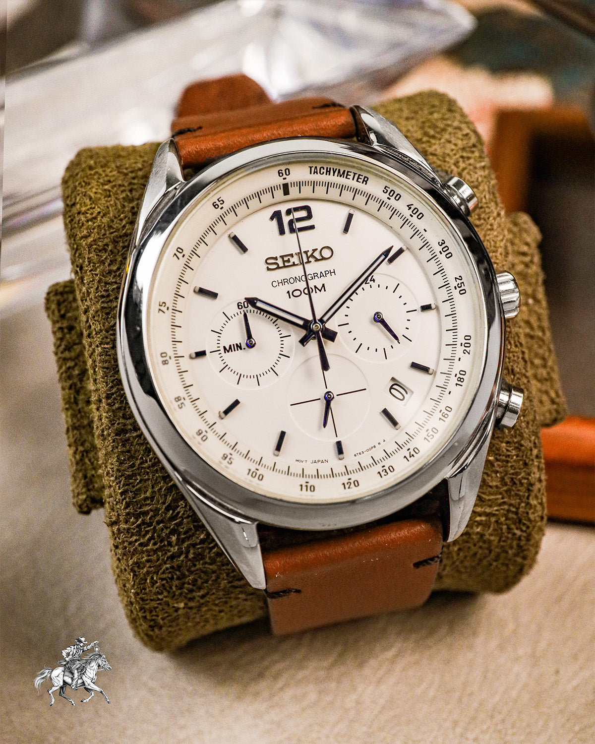 Seiko - Chronograph 100M Tachymeter - 6T63-00H0