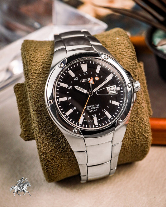 Seiko - Perpetual Calendar GMT Sport - 8F56-0090