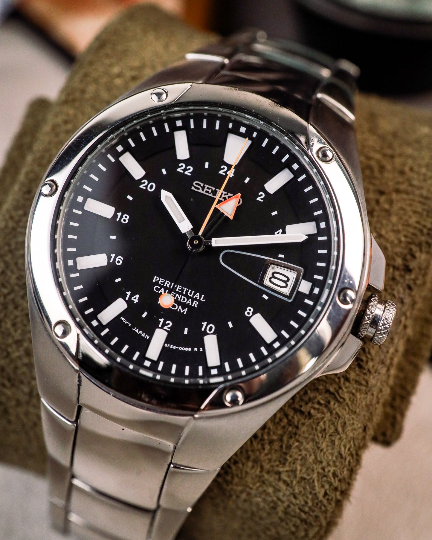 Seiko - Perpetual Calendar GMT Sport - 8F56-0090