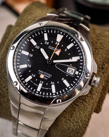 Seiko - Perpetual Calendar GMT Sport - 8F56-0090