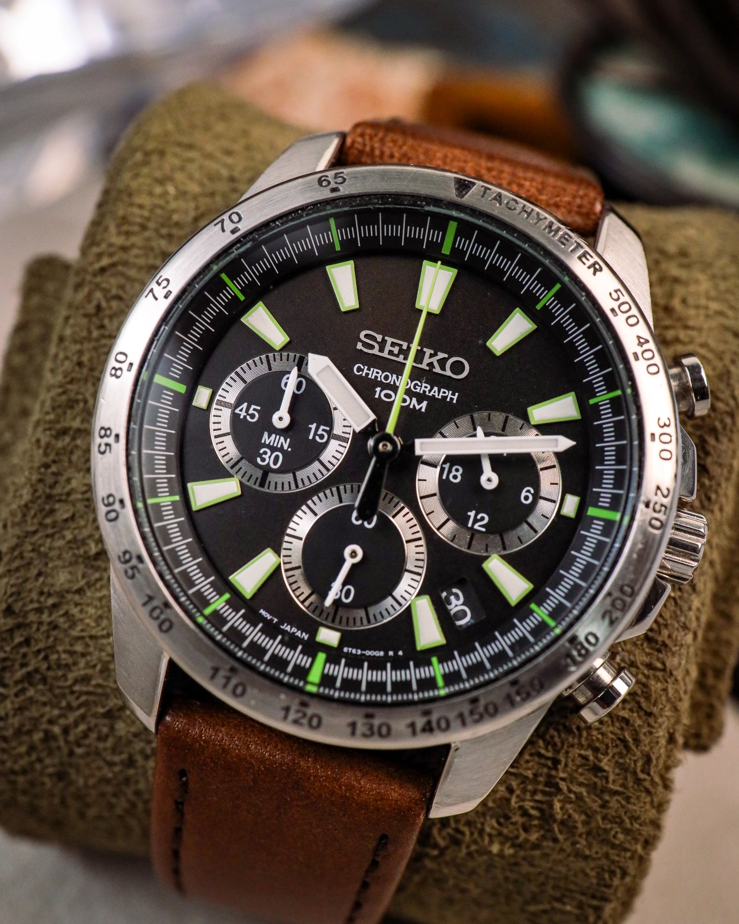 Seiko - Neo-Sports Mecha-Quartz Chronograph - 6T63-00D0