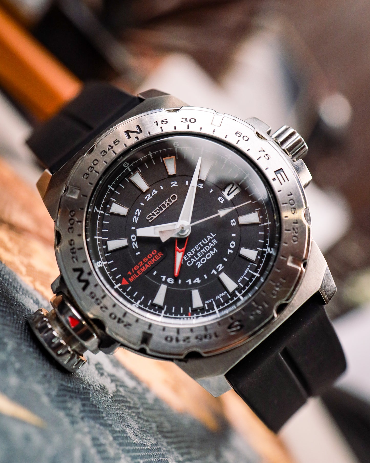 Seiko - Prospex Landrek Milemarker GMT - 8F56-00L0