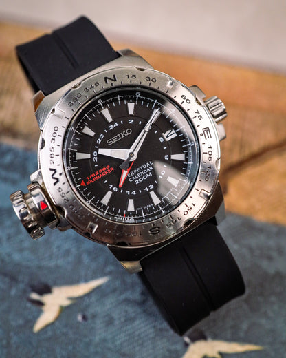 Seiko - Prospex Landrek Milemarker GMT - 8F56-00L0