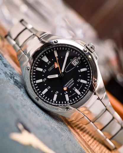 Seiko - Perpetual Calendar GMT Sport - 8F56-0090