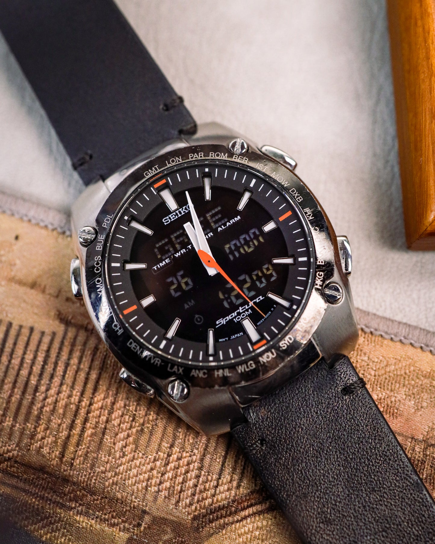 Seiko - Sportura World Time Ana-Digi - H023-00C0