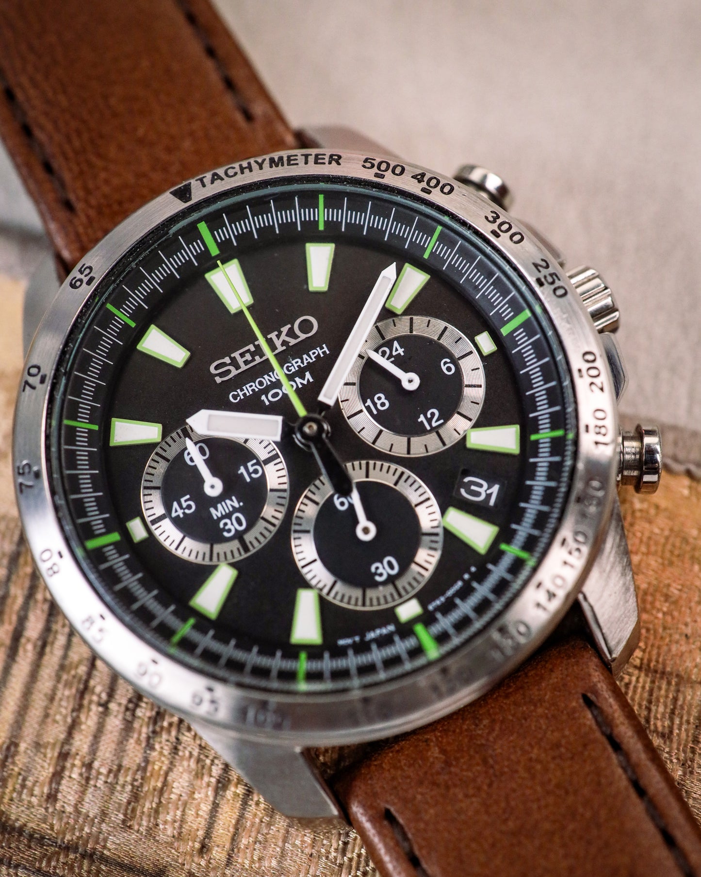 Seiko - Neo-Sports Mecha-Quartz Chronograph - 6T63-00D0