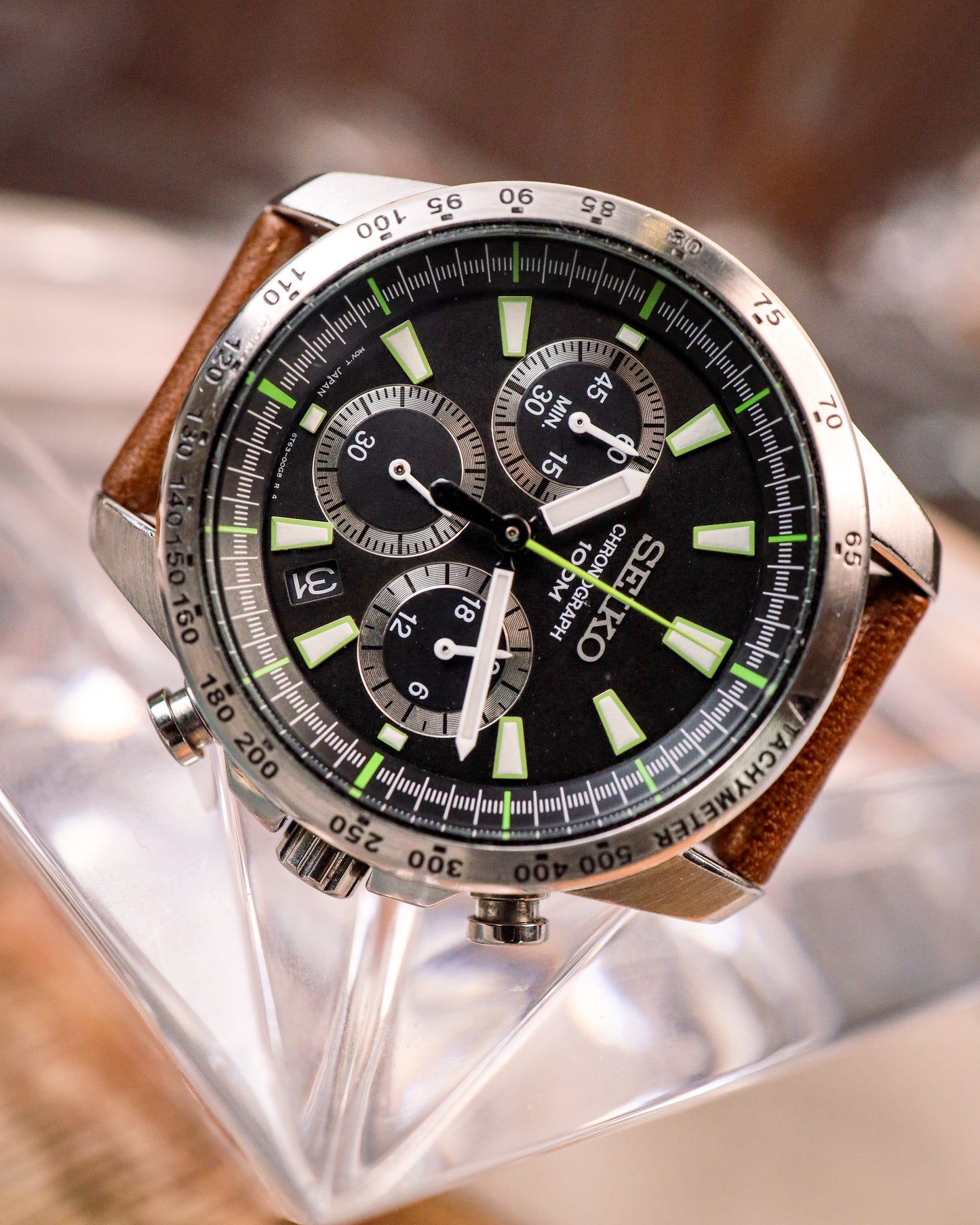 Seiko - Neo-Sports Mecha-Quartz Chronograph - 6T63-00D0