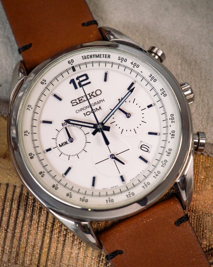 Seiko - Chronograph 100M Tachymeter - 6T63-00H0