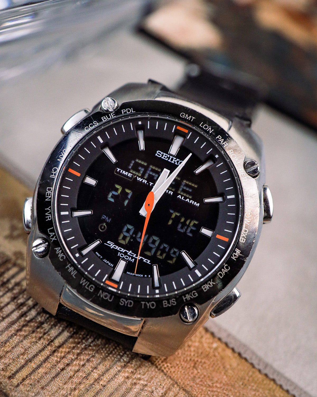 Seiko - Sportura World Time Ana-Digi - H023-00C0