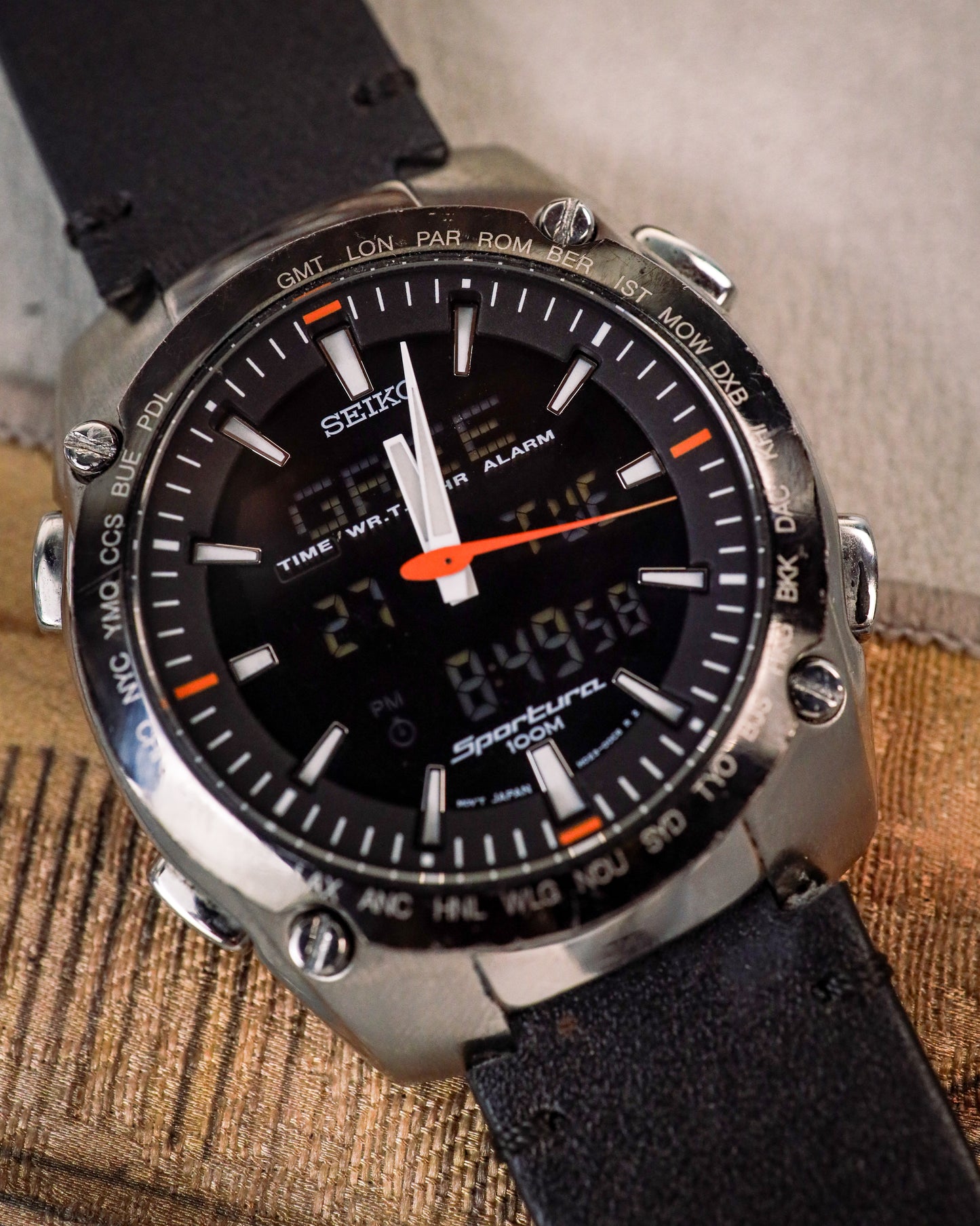 Seiko - Sportura World Time Ana-Digi - H023-00C0