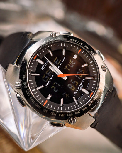 Seiko - Sportura World Time Ana-Digi - H023-00C0