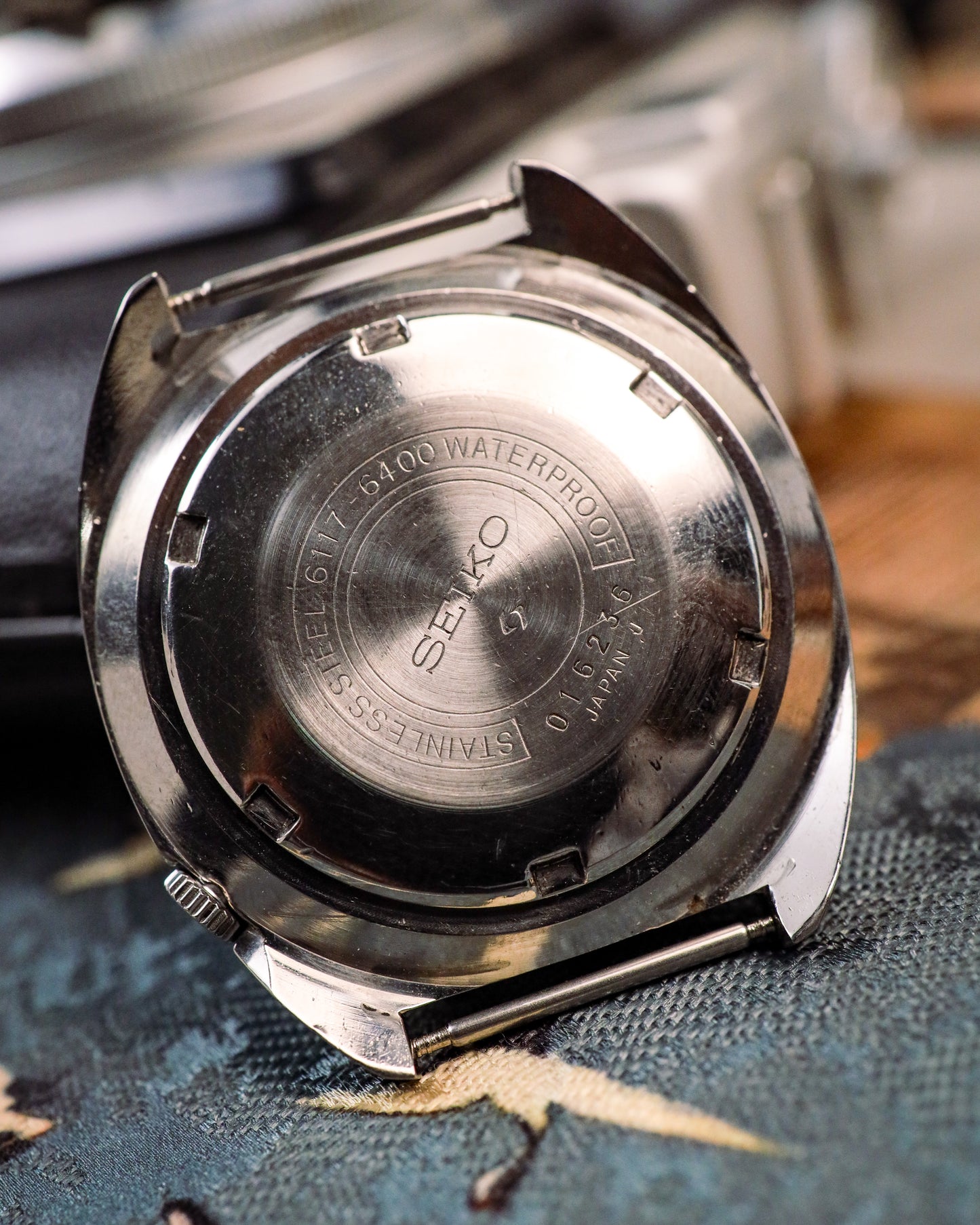 Seiko - World Time Automatic Linen Dial - 6117-6400