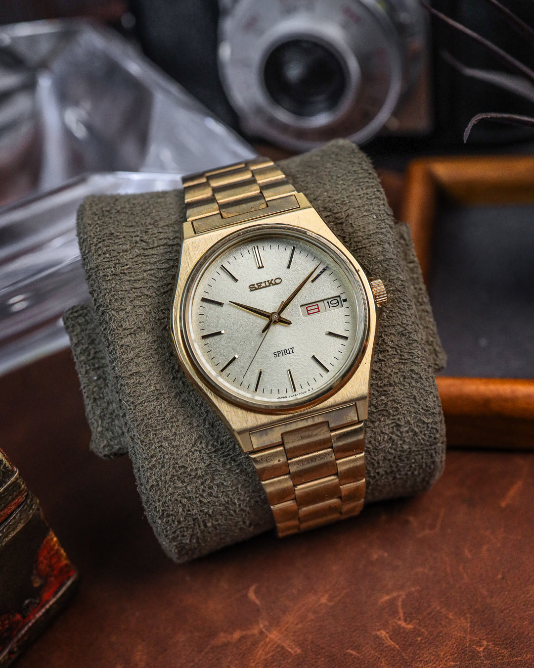 Seiko - Spirit Classic Gold Day-Date - 7N48-7000