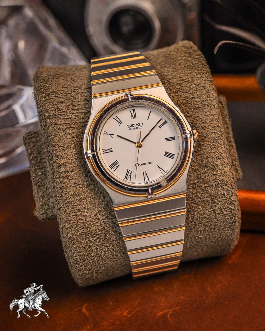 Seiko - Chronos Two-Tone Roman Dial - 9021-6080