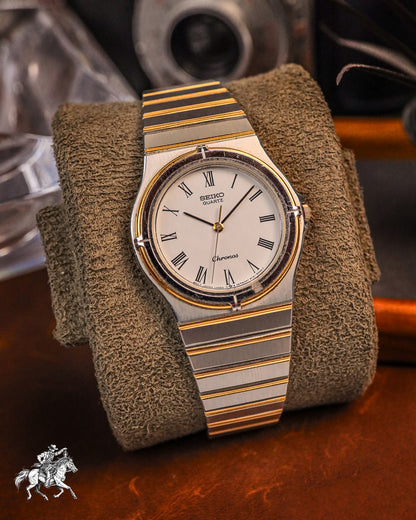 Seiko - Chronos Two-Tone Roman Dial - 9021-6080