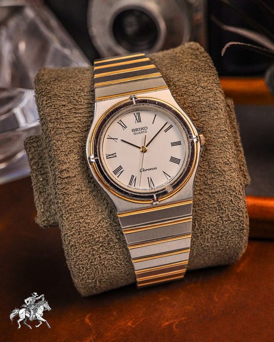 Seiko - Chronos Two-Tone Roman Dial - 9021-6080