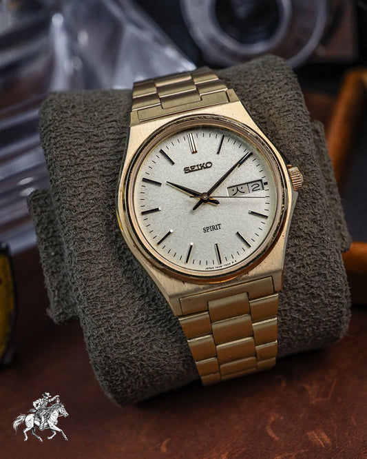 Seiko - Spirit Classic Gold Day-Date - 7N48-7000