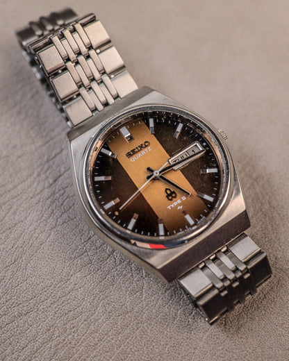 Seiko - Type II Quartz Cushion - 7123-8020