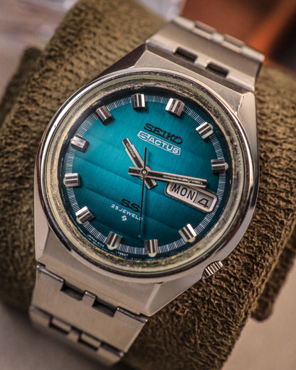 Seiko - 5 Actus SS Emerald Vintage - 6106-7690