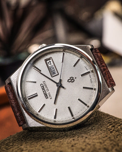 Seiko - King Quartz Textured Dial - 4823-8050