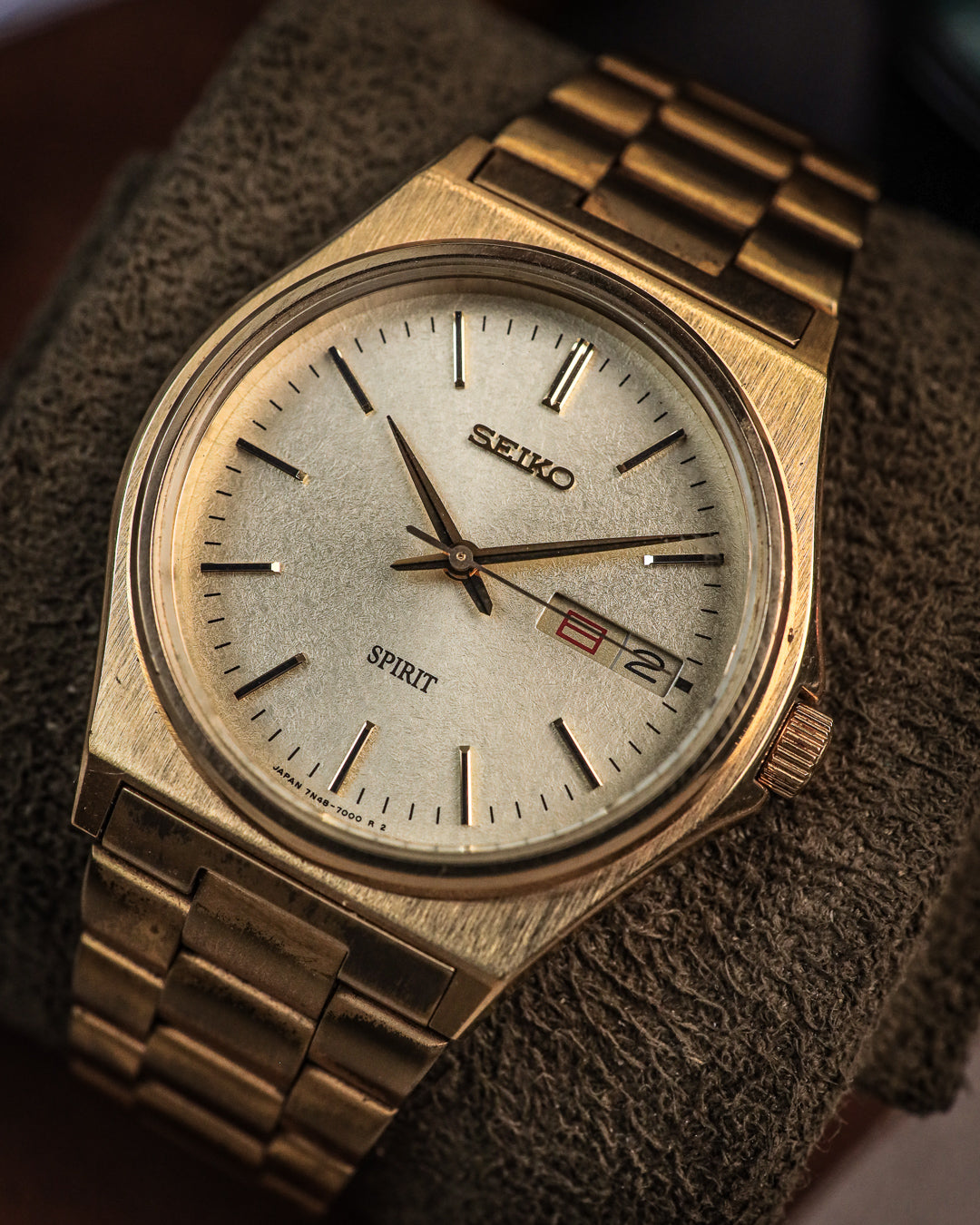 Seiko - Spirit Classic Gold Day-Date - 7N48-7000