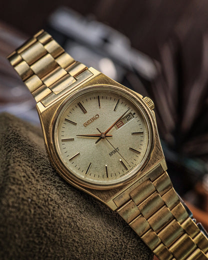 Seiko - Spirit Classic Gold Day-Date - 7N48-7000