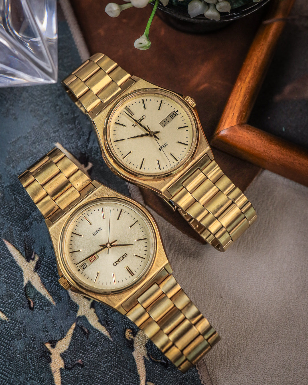 Seiko - Spirit Classic Gold Day-Date - 7N48-7000