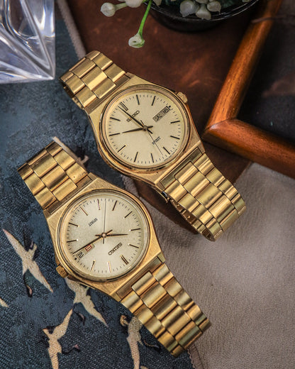 Seiko - Spirit Classic Gold Day-Date - 7N48-7000