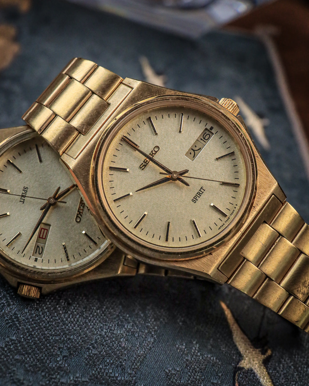 Seiko - Spirit Classic Gold Day-Date - 7N48-7000