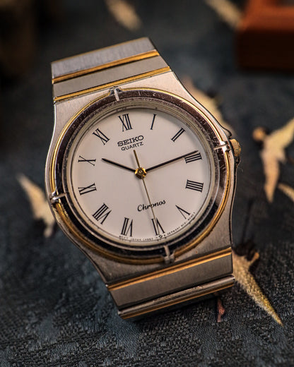 Seiko - Chronos Two-Tone Roman Dial - 9021-6080